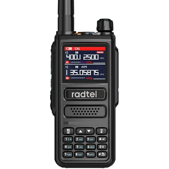 Radtel RT-470 10 Watt Tri-Band Radio 144-148/420-450/1.25M 256CH Air Band Walkie Talkie NOAA FM Radio Receive
