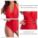 thumbnail image 3 of Traje De Baño, Cómodos Trajes De Baño De Una Pieza Con Control De Barriga Y Cuello En V Para Aguas Termales Para Piscina ANGGREK  Otros, 3 of 6