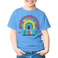 thumbnail image 3 of Hienoo Big Girls "Be Kind" Theme T-Shirt Letter Print Short Sleeve Casual Unisex T Shirt, 3 of 3