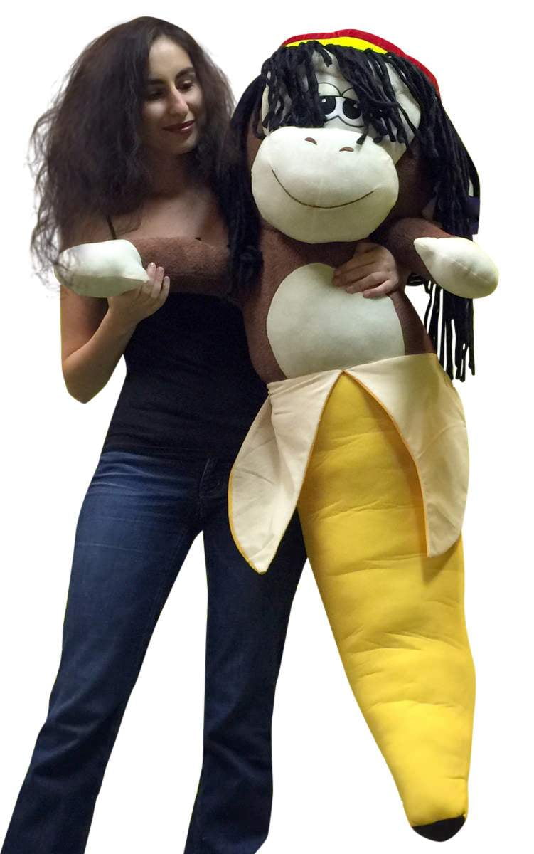 rasta banana plush