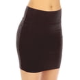 thumbnail image 2 of Vivian's Fashions Skirt - Cotton Mini Skirt (Junior and Junior Plus Sizes), 2 of 3