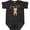 Black Leopard, variant on Cute Sloth 1st Birthday Boys or Girls Baby Bodysuit