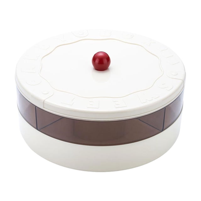 Bandeja de frutas de doble capa Wosthever para entretener a los invitados aperitivos decoración intacta