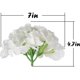 thumbnail image 3 of Xiao Hua Hortensia de seda artificial con tallo para decoración del hogar y bodas, paquete de 10 (champán), 3 of 5