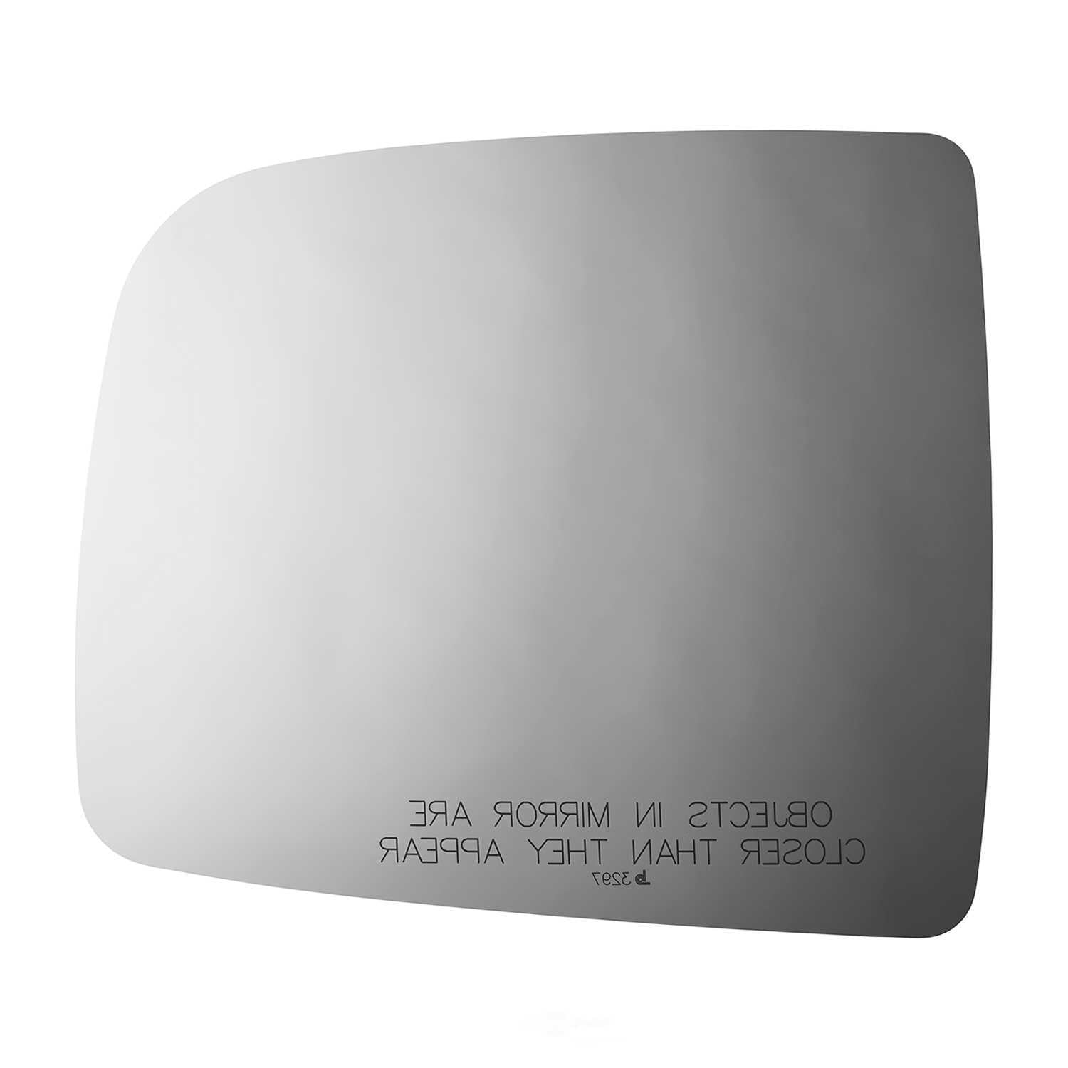 Burco Side View Mirror Replacement Glass - Clear Glass - 3297