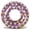 Purple, Gold, variant on POZA Rose Gold Inflatable Pool Float Tube - Sparkly Confetti-Filled Polka Dot Swim Ring Pool Float Kids and Adults, UV Resistant Vinyl Ring Floatie for Pools, Beaches or Lakes - 36 Inches