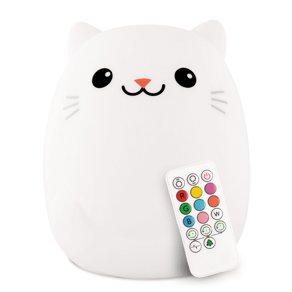 LumiPets® Clive the Cat- Children's Touch Night Light