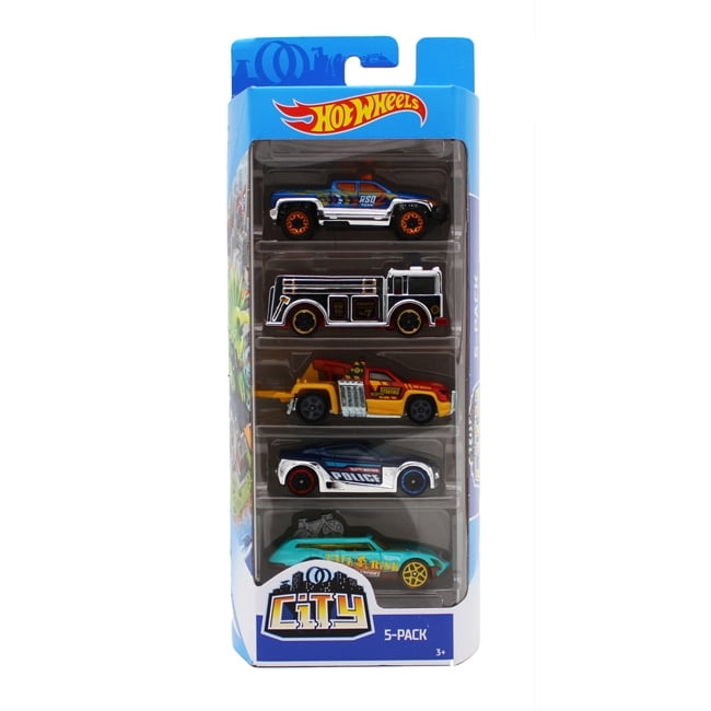 Hot Wheels 5 Pack, City
