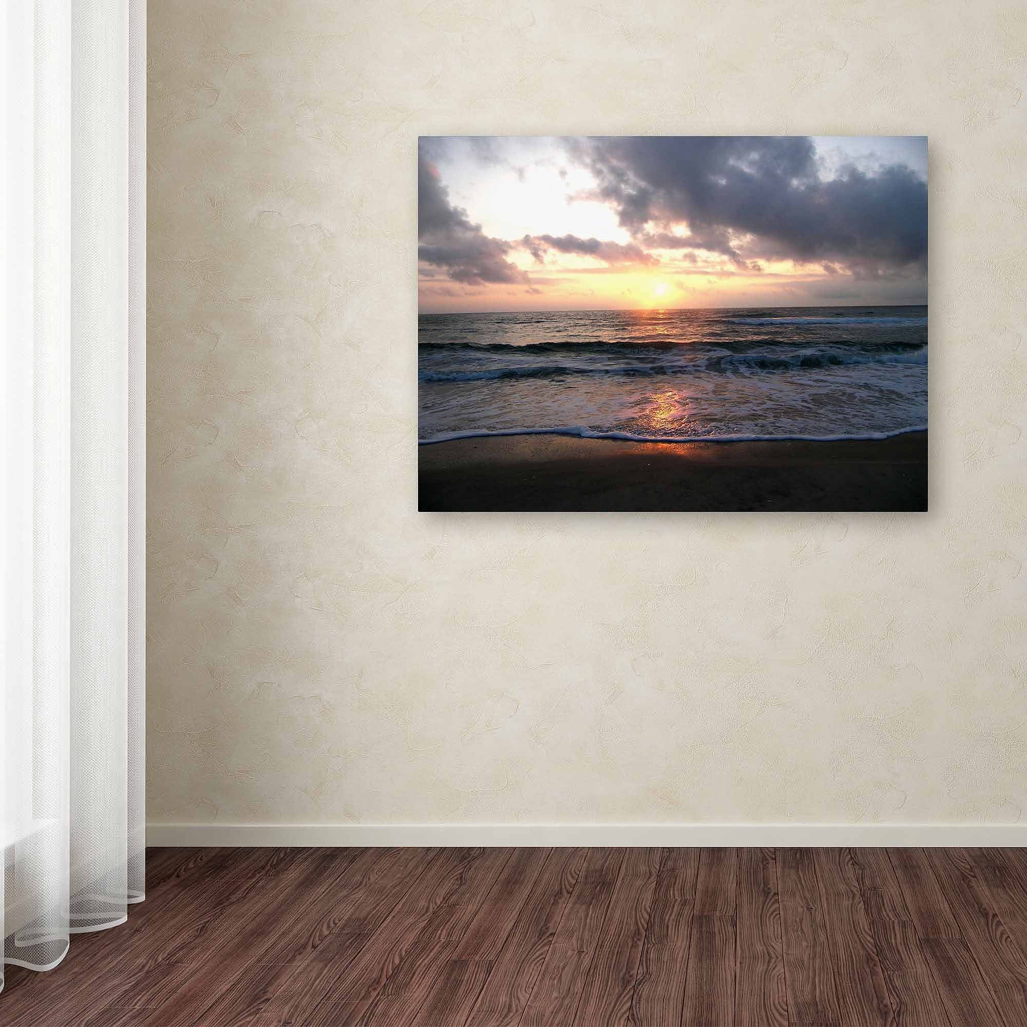 Trademark Fine Art "Gentle Rise" Canvas Art by Monica Fleet