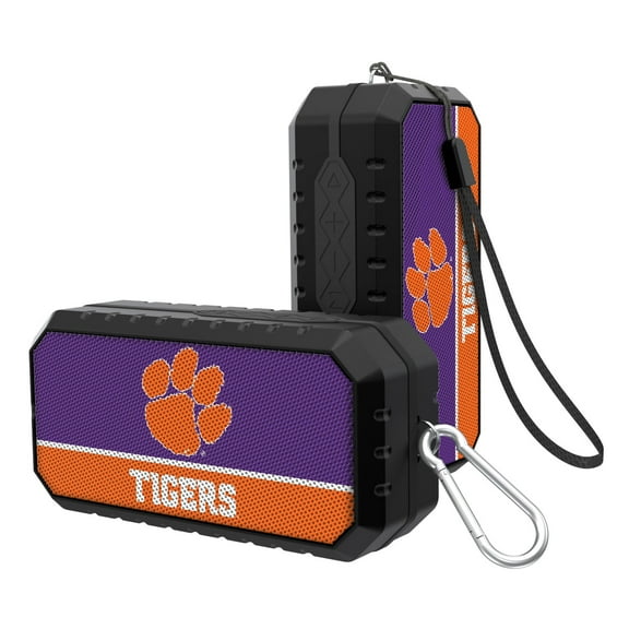 Clemson Tigers End Zone Water Resistant Bluetooth Speaker