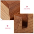thumbnail image 2 of KAKOWELY Support de Disques de Table Présentoir de Disques Vinyles Support de Rangement pour Disques Vinyles Support d'Album de Bureau,5x"X4.02"X2.52 Pouces, 2 of 5