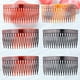 thumbnail image 2 of EeaseMX 20 peines laterales de plástico con 16 dientes para el cabello, con insertos, para mujeres y niñas (negro, café claro, amarillo, rojo), 2 of 7
