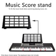 thumbnail image 4 of OPDBN 1X Support de Livre Réglable pour Piano sic Clavier sical Stand Instrume V8, 4 of 8