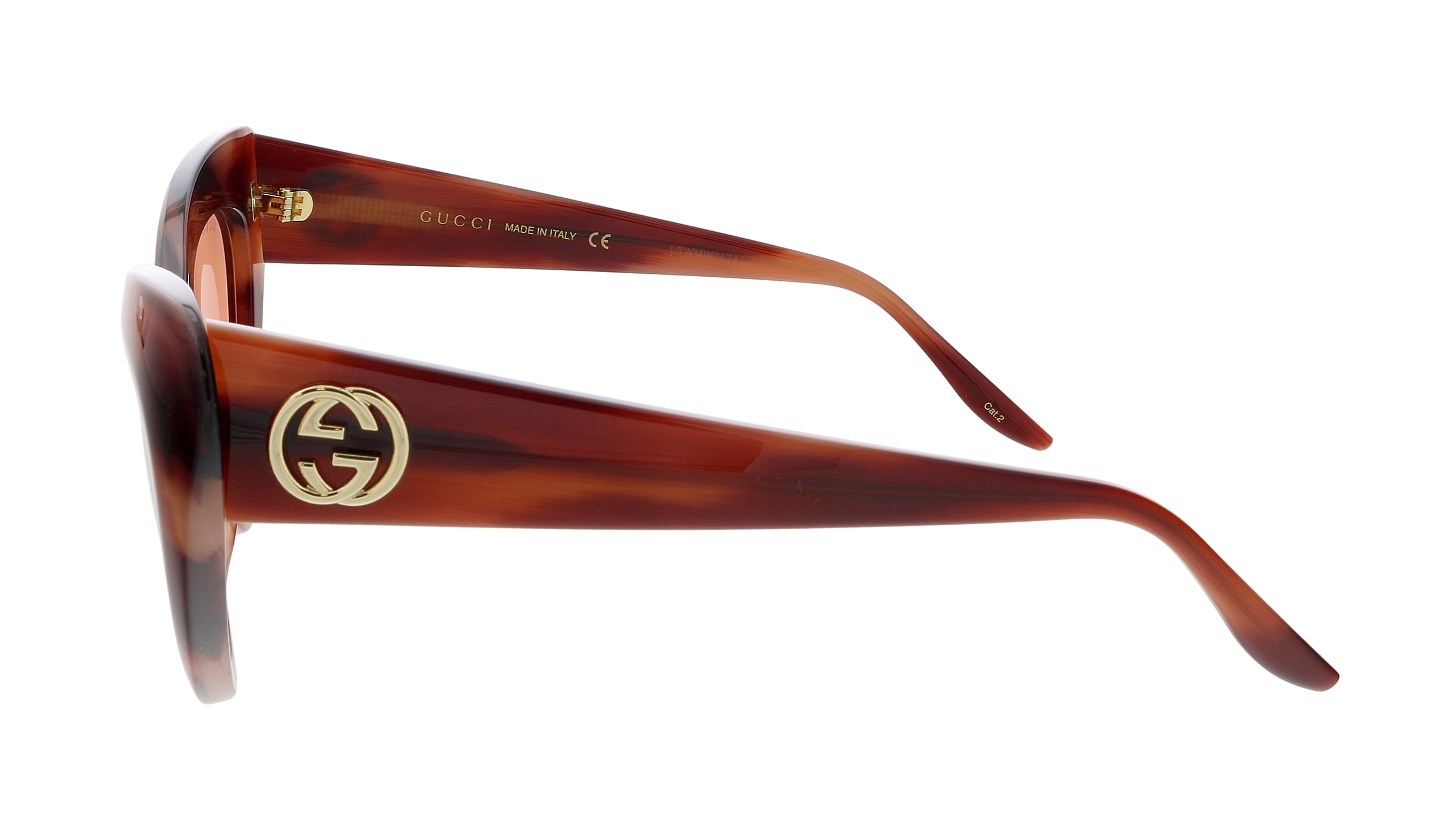 サングラス GUCCI Gucci - GG0895S - 004 havana havana orange Gucci Eyewear Gg0895s004 Havana Havana Orange | italist
