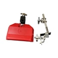thumbnail image 3 of Milaget Cloche Vache Haute avec Support Pince Percussion pour Fête Rouge, 3 of 9