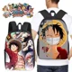 thumbnail image 2 of Mochila escolar Luffy de gran capacidad para niños, bolsa para computadora portátil de alta calidad, regalo, 1 pieza, 2 of 5