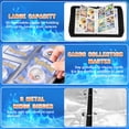 thumbnail image 2 of KENDINHF Trading Card Collection Book Portable Premium PU Leather 400 Pocket Green 24 x 18 cm, 2 of 7