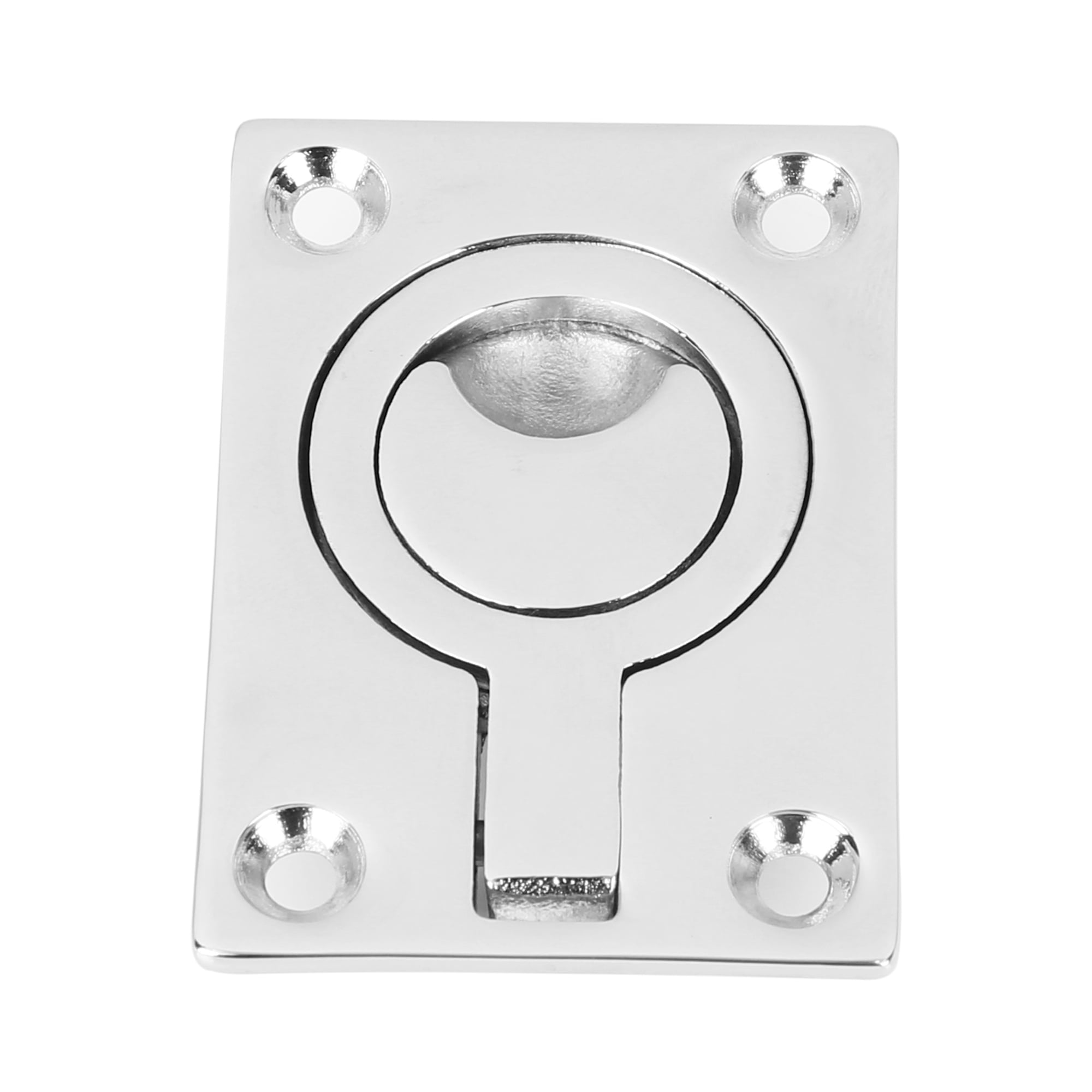 316 Stainless Steel Boat Hatch Lift Ring - Marine Grade Flush Mount Handle