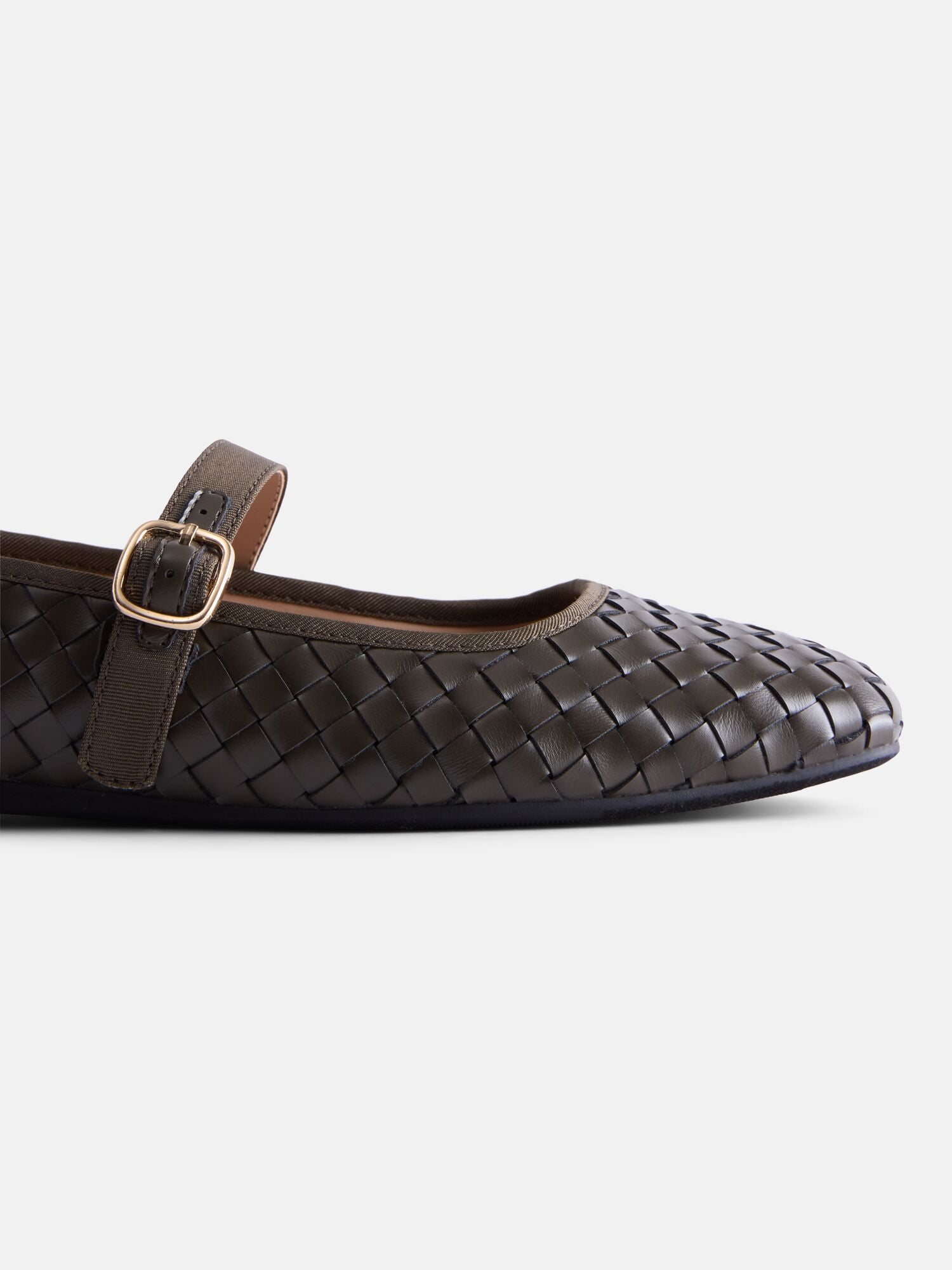 Scenario Women's Woven Mary Jane Flats