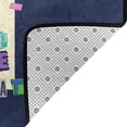 thumbnail image 2 of Blue Pink Eat Sleep Game Repeat Collage Rugs Doormat, Non-Slip Machine Washable Carpets Floor Door Mat , 36" x 24", 2 of 6