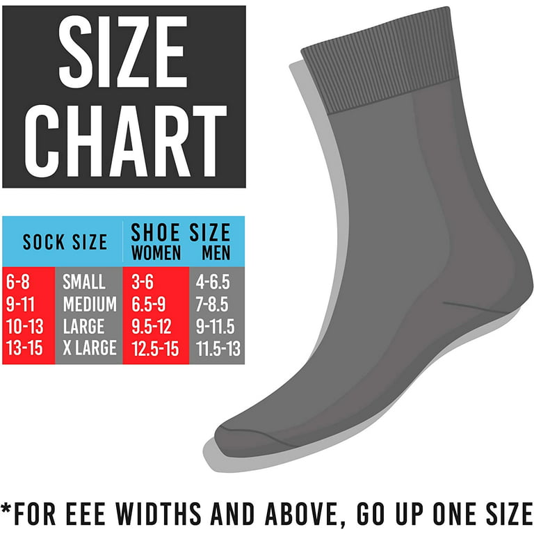 Physicians' Choice Diabetic Low Cut Socks (12 Pair Pack)