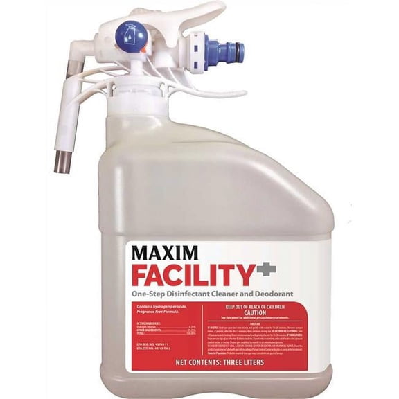 Midlab 046200-39 101.44 oz Maxim Facility Plus 1-Step Disinfectant Cleaner
