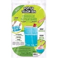 thumbnail image 2 of amscan Caribbean Blue Flings Pop-Up Trash Bin,22 x 15 x 10"/13 gallon, 2 of 3