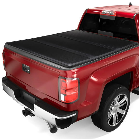 TROPOW Premium Tri-Fold Hard Truck Bed Cover for Nissan Titan 5.7ft – Secure & Durable Bed Protection