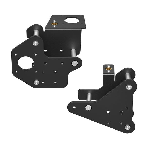 1set 3D Printer Upgrades Parts Dual Z-axis T8 Lead Srew MGN12H Linear Rail Guide Fixing Plate Bracket Mount for Ender 3 V2 Ender3 Pro CR10 And DIY 3D Printer