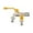 yellow-711, variant on Frost Proof Outdoor Faucet, Solid Yellow Brass Garden Water Hydrant, Anti-Freeze and Leak-Proof Courtyard Tap, Yard Supply