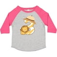 thumbnail image 3 of Inktastic 3rd Birthday Jungle Safari Lion 3 Year Old Boys or Girls Toddler T-Shirt, 3 of 5
