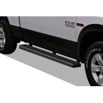 2009-2018 Dodge RAM 1500 Quad Cab (Incl. 2019 RAM 1500 Classic) Black Finish 5 Inch Door to Door Side Bar Side Step Running Board