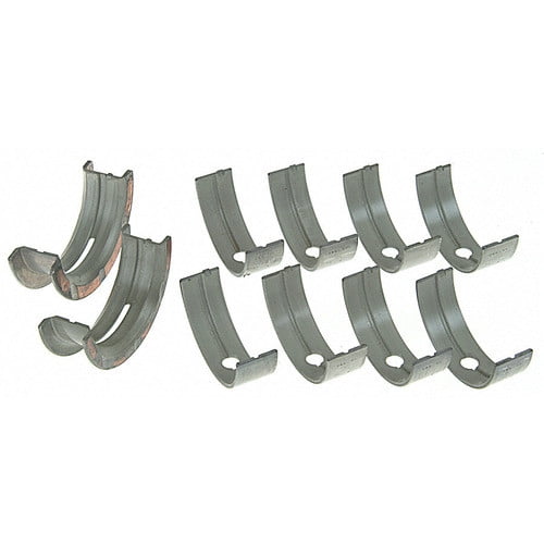 Sealed Power Eng. Crankshaft Main Bearing 4261M 20 Vintage; OE Replacement; 0.020 Inch Undersize; Steel Backed Overplated Bronze Alloy; Complete Set