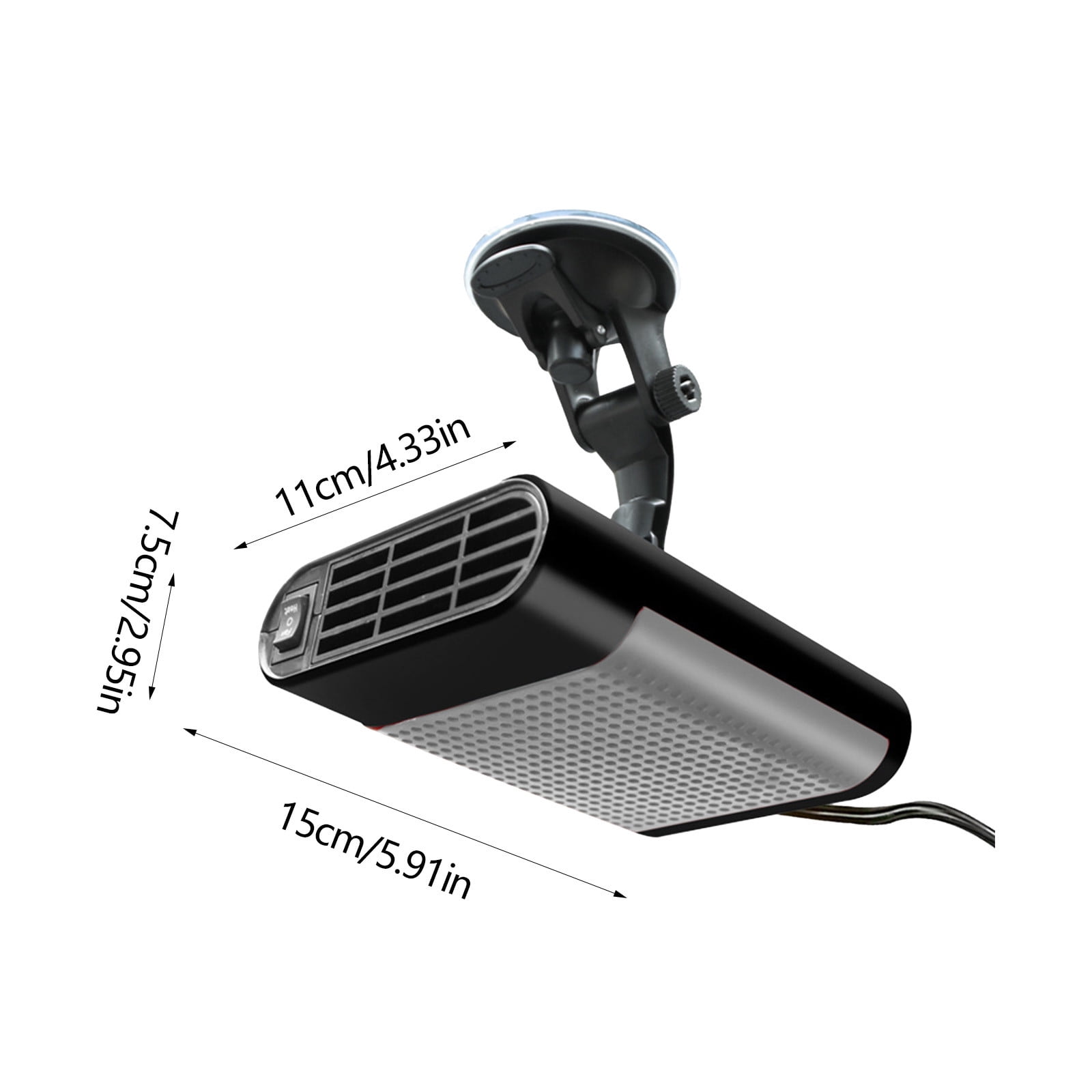YZEGDCH Home Portable Space Heater, Small Portable Electric Heaters, PTC Ceramic Heater for Office, Safe Quiet Room Heater for Bedroom Office Bathroom, Best Gift for Dad Mom Kids