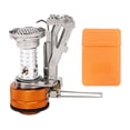 thumbnail image 2 of ANGGREK Extérieur Mini Camping 304 Cuisinière en Acier Inoxydable Intégré Briquet Électronique, Camping, 2 of 8
