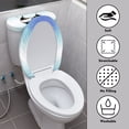 thumbnail image 3 of HELLHERO Halloween Elastic Bottom Adjustable Fits All Toilet Shapes Polyester Toilet Seat Covers Bathroom Home Comfort Reusable Dust-Proof 17x21 Inches 2 Pack, 3 of 8