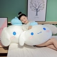 thumbnail image 6 of Cinnamoroll Large Size Kawaii Plush Stuffed Toy Cartoon Big White Dog Cushion Sleep Pillow Doll Gift, 6 of 25