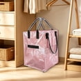 thumbnail image 3 of Foldable Rolling Tote Reusable Grocery Bag on Wheels, Shopping Cart with 4 Heavy Duty Wheels for Trips, Laundry, Camping, and Storage, Portable Shopping Trolley, 3 of 8
