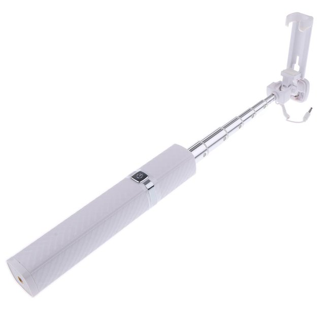 Selfie Stick, Selfie Stick con , para iPhones, , teléfonos con sistema Android / s4 blanco CUTICAT Palo telescópico para selfies