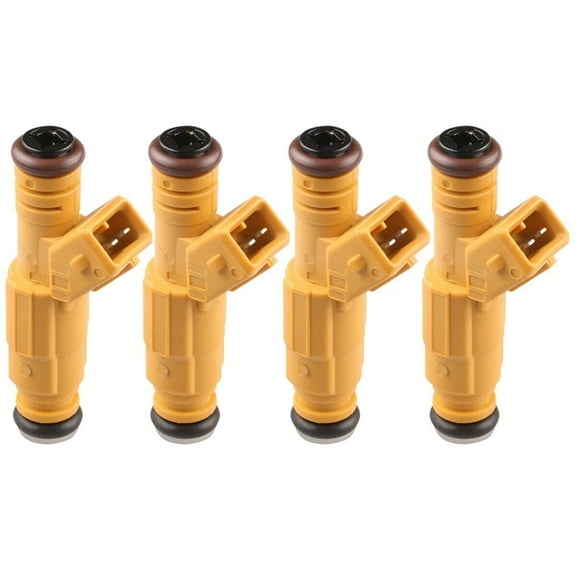 4x Fuel Injectors 0280155703 For 1991-1995 Jeep Cherokee Wrangler 2.5L Replaces