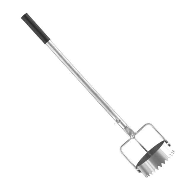 Agriculture Plastic Mulch Film Punch Hole Tool with Retractable Handle,Multipurpose Bulb Planter Sod Remover,Mulch Film Digging Holes for Greenhouse Planting, Lawn Care and Garden Work