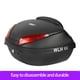 thumbnail image 2 of Baúl trasero para motocicleta E66 Caja de almacenamiento original Baúl para automóvil eléctrico extra grande general de 52L, 2 of 5