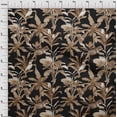 thumbnail image 4 of oneOone Polyester Spandex Black Fabric Tropical Animal Sewing Craft Projects Fabric Prints By Yard 56 Inch Wide, 4 of 4