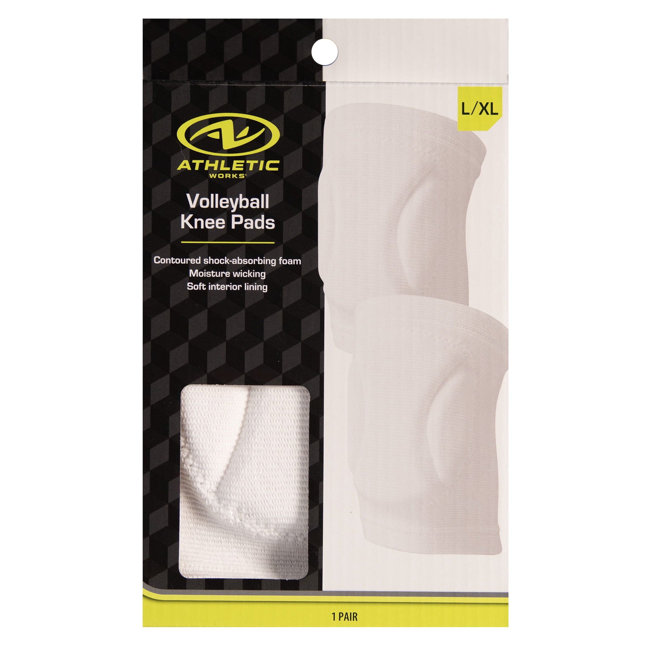 Athletic Works Volleyball Knee Pads, Unisex, L/XL