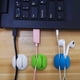 thumbnail image 3 of 6pcs Earphone Cable Clip Organizer Suitable For Small Cables Or Wires, 3 of 4