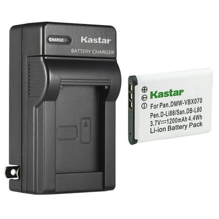 Kastar 1-Pack Battery and AC Wall Charger Replacement for Panasonic HX-DC3R HX-DC3W HX-DC10 HX-DC10EB-K HX-DC10EF-K HX-DC10GK HX-DC15 HX-WA10 HX-WA10EB-A HX-WA10EB-D HX-WA10EB-K HX-WA10EG-A