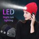 thumbnail image 3 of Gorro Beanie con Bluetooth mejorado, gorro LED con Bluetooth 5,0, auriculares inalámbricos, sombreros de punto con altavoz estéreo, azul Afortunado Sencillez, 3 of 5