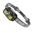 thumbnail image 4 of Linterna frontal LED COB, ángulo ajustable, para exteriores, para acampar, senderismo, aventura, 4 of 7