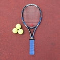 thumbnail image 4 of Pickleball Paddle Grip Tape Breathable Anti-slip Shock-absorbing Soft Pickleball Racket Racquet Overgrip Wrap Pickleball Accessories -Blue, 4 of 7