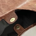 thumbnail image 4 of Stylago Slouchy Hobos Bags for Women Retro Leather Handbag Shoulder Tote Bag Work Travel Button Soft Purses with Adjustable Strap Brown, 4 of 6